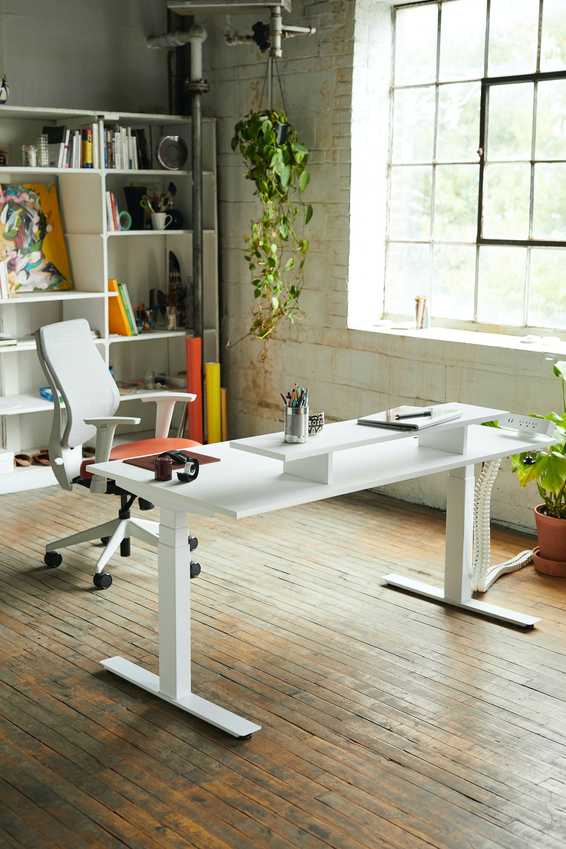 Modern office workspace